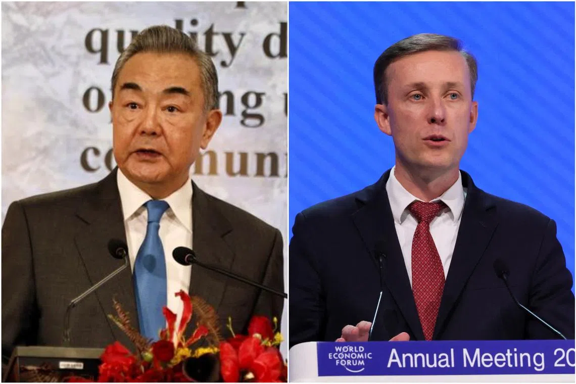 Chinese Foreign Minister Wang Yi is holding key meetings in Bangkok with US National Security Adviser Jake Sullivan.