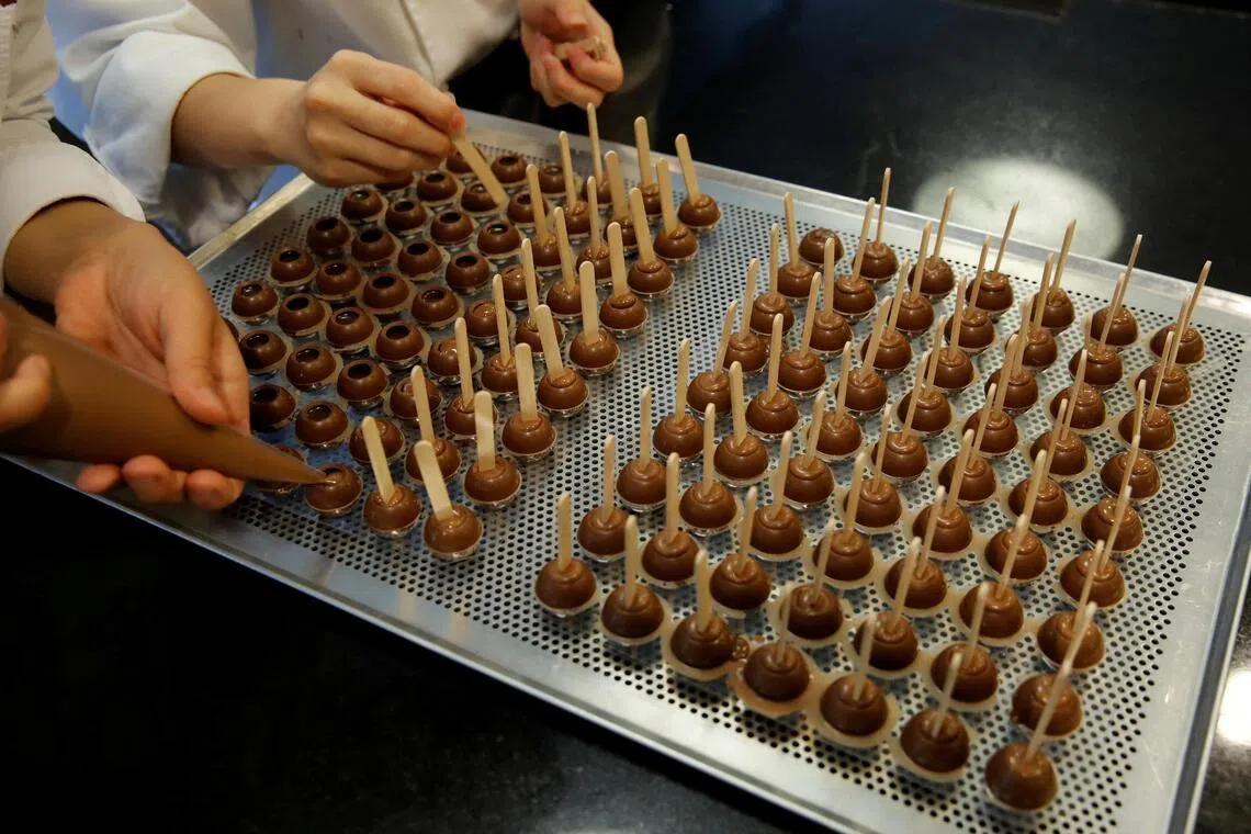 The firm supplies key chocolate players such as Nestle or Hershey.