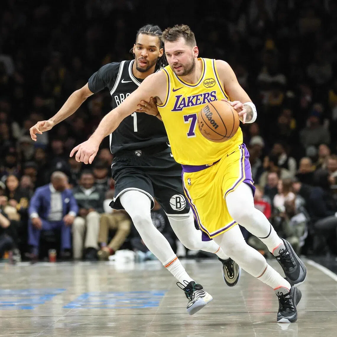 Los Angeles Lakers guard Luka Doncic has suffered a hamstring injury and it remains to be seen when he will be back.