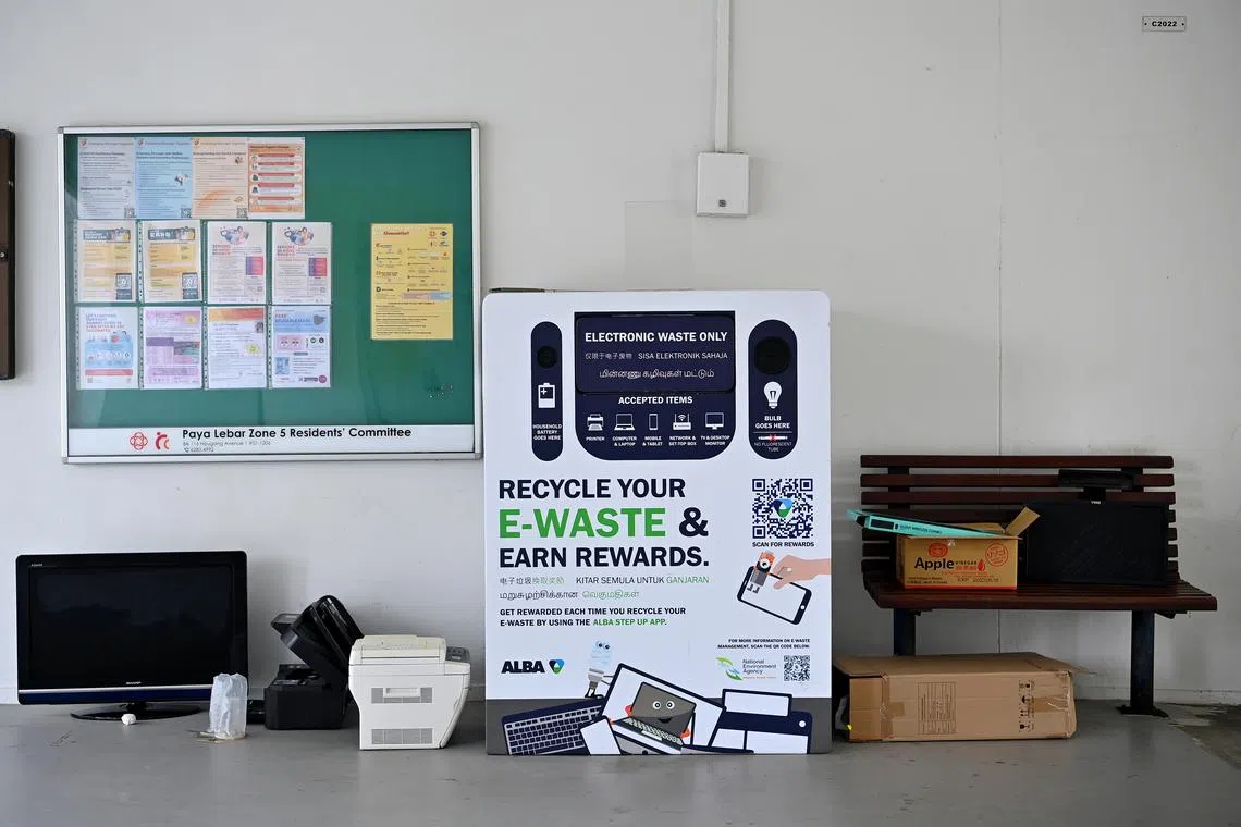 Singapore's domestic recycling rate fell from 17 per cent in 2019 to 13 per cent in 2020.