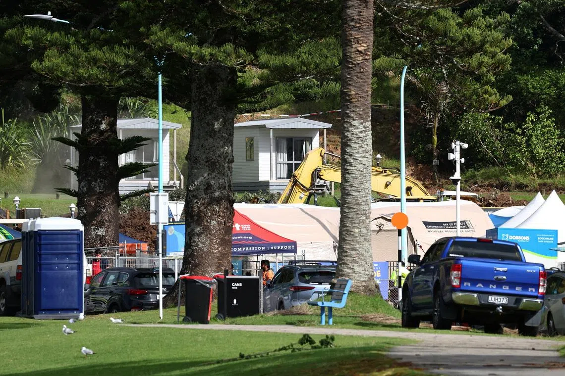 New Zealand police find human remains after landslide tragedy