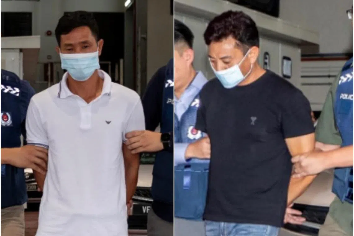 Both men had fled to Malaysia within an hour of the police being alerted.