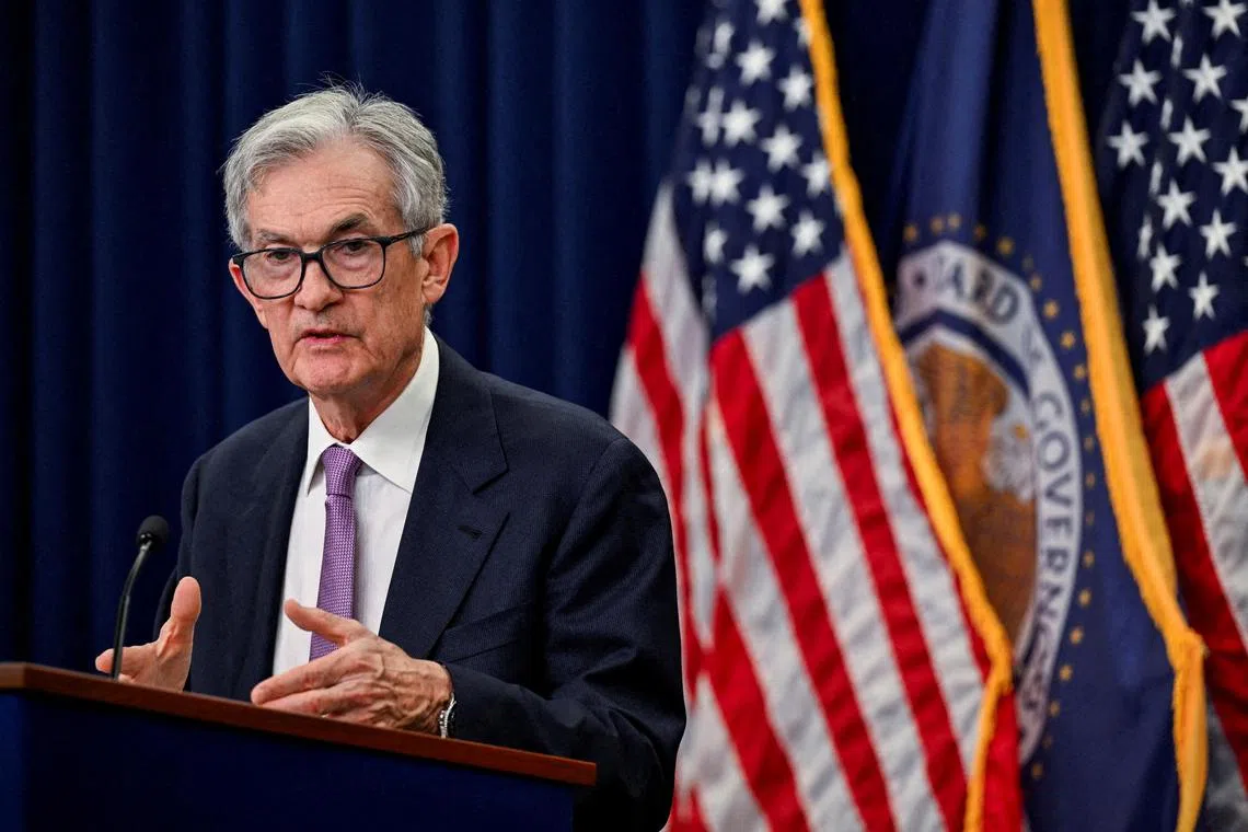 US Federal Reserve chair Jerome Powell's comments dented the value of Bitcoin, which has more than doubled in 2024 on optimism over Trump’s pro-crypto stance.