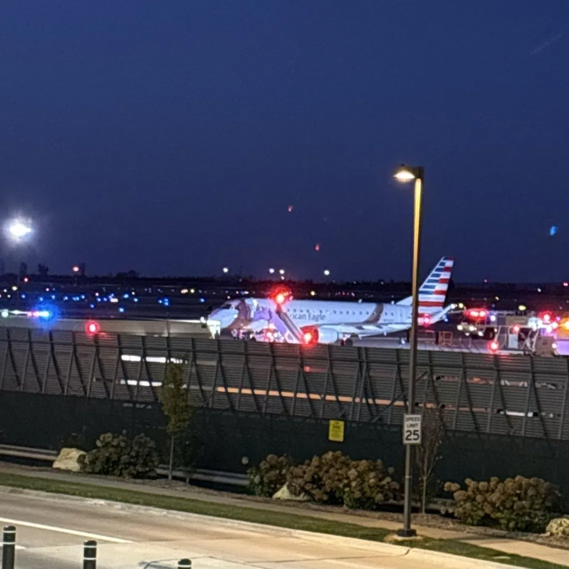 The plane eventually took off again at 10.45pm with the same pilots but a new cabin crew and arrived four hours late in Los Angeles.