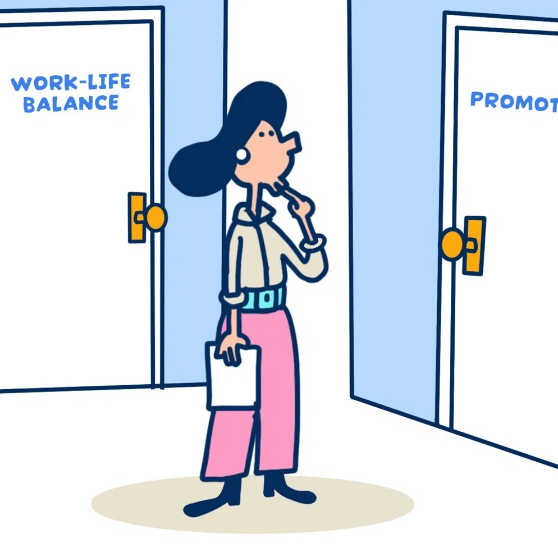 Employees should consider discussing workload, resources, travel, flexibility and even the timing of the promotion with their employer.