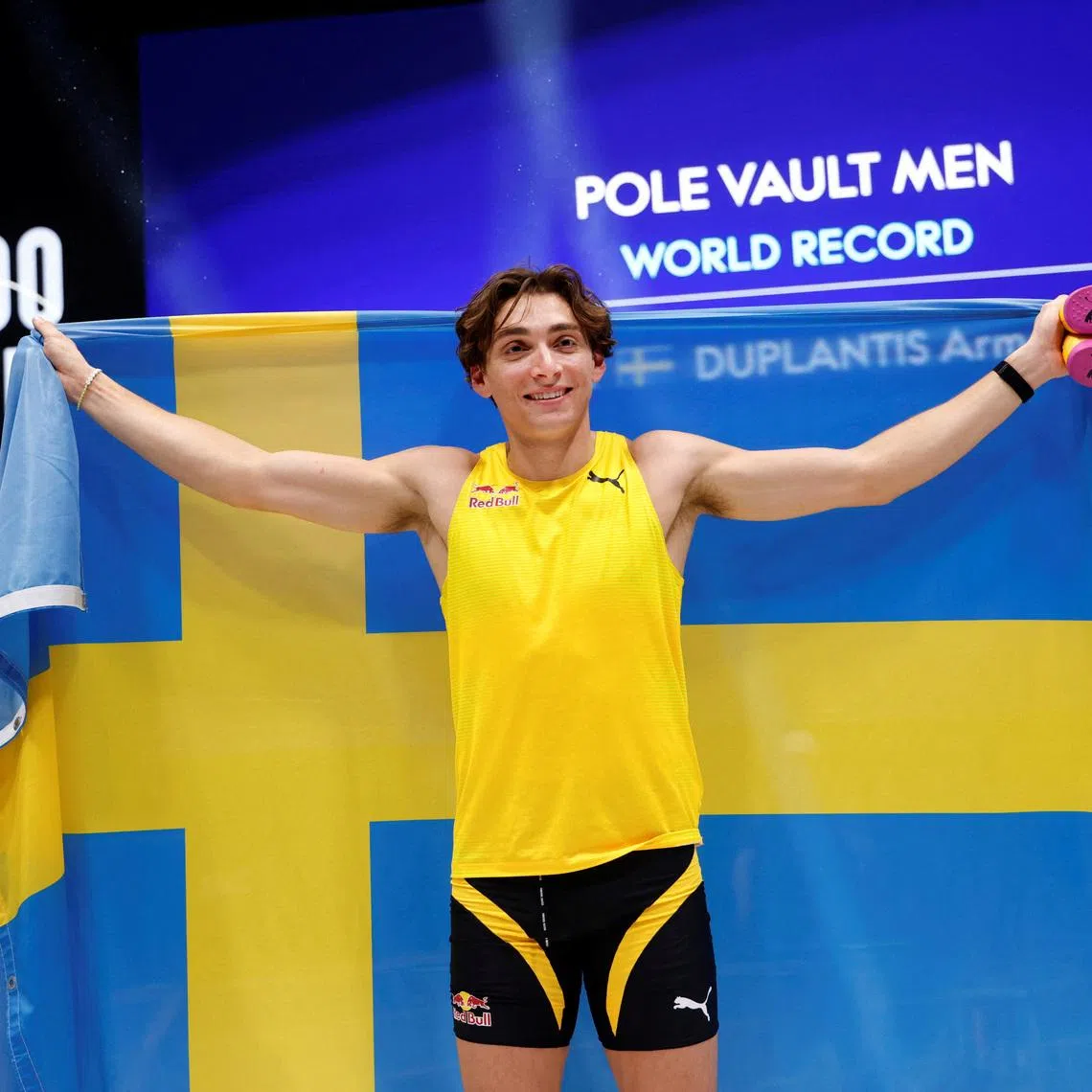 Armand Duplantis broke the record he has owned since clearing 6.17m in 2020.