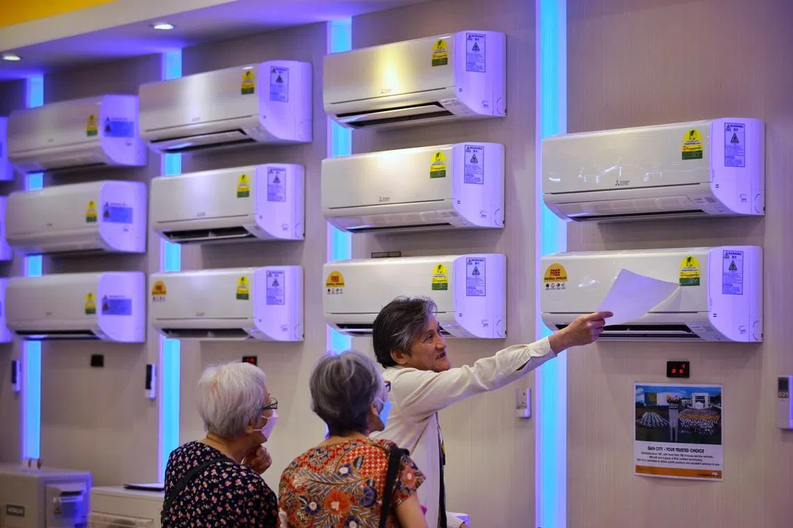 Air-conditioning may be a luxury for some families, but it is a necessity for those susceptible to skin conditions in the hot weather.