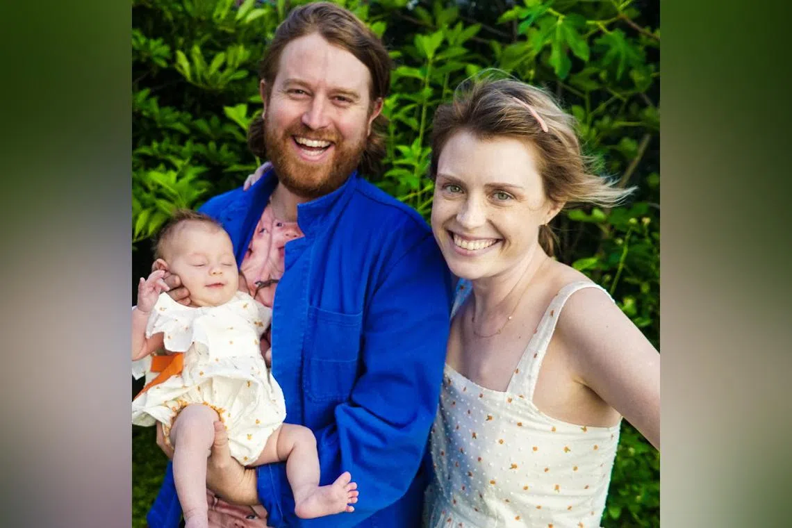 Ms Casey McIntyre is survived by her husband Andrew Gregory and their 18-month-old daughter.