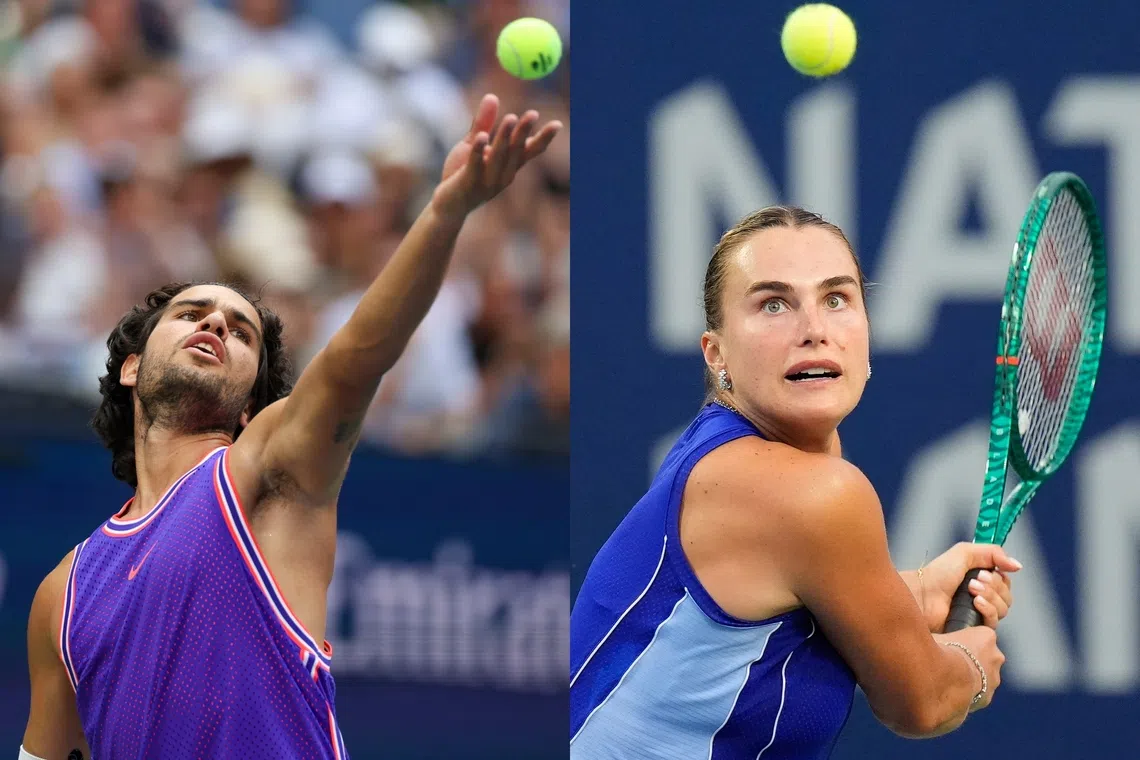 Carlos Alcaraz is the defending men’s chmapion, while Aryna Sabalenka is looking for a three-peat in the US Open.
