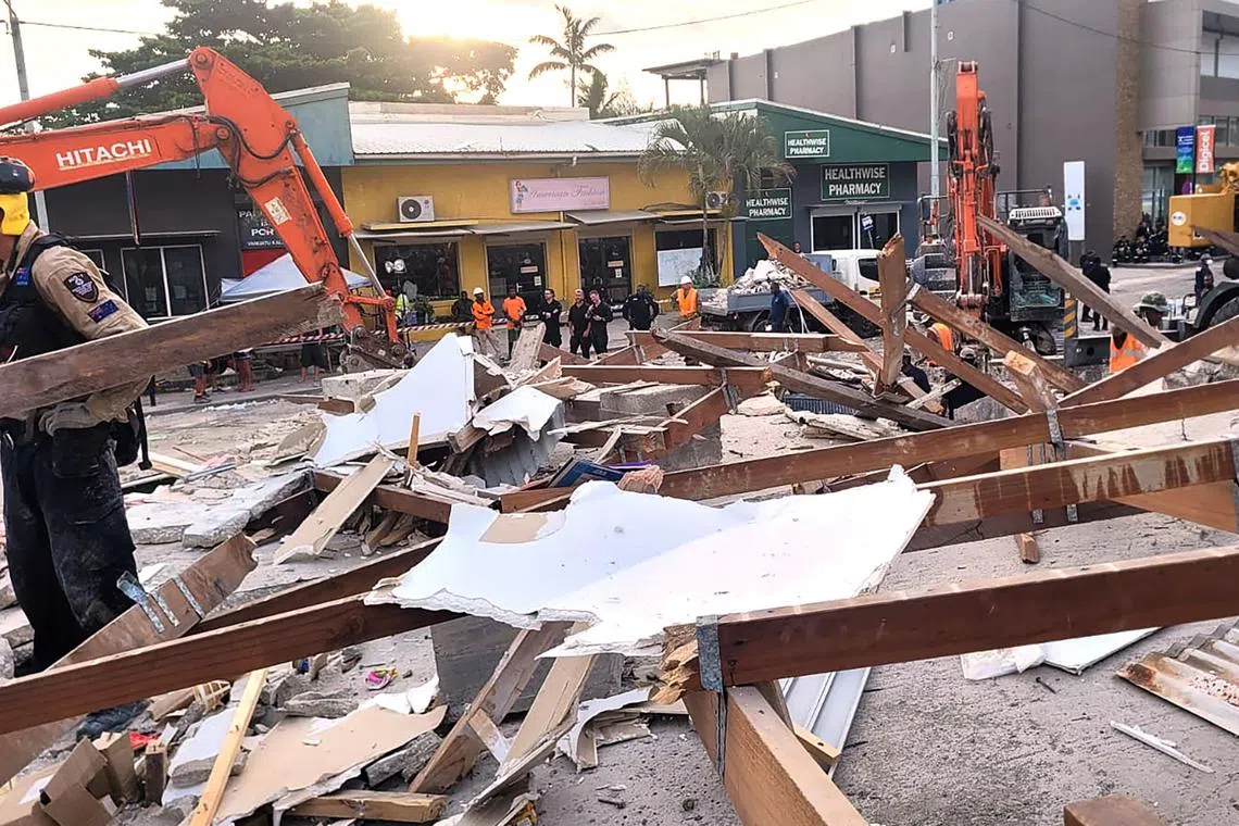 More than 1,000 people were displaced as a result of the first quake.