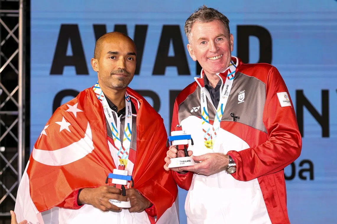 SEA Games 2025: Silver for Peter Gilchrist, Karthik Ramaswamy in English billiards after loss to Myanmar