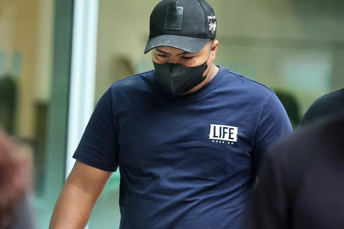 Muhammad Shahrulnizam Osman, 31, was sentenced to two years and nine months’ jail, and ordered to receive 12 strokes of the cane.
