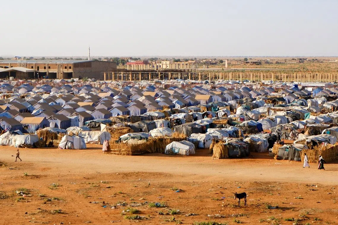 A displaced persons camp in El Obeid, North Kordofan State, Sudan, January 12, 2026. REUTERS/El Tayeb Siddig