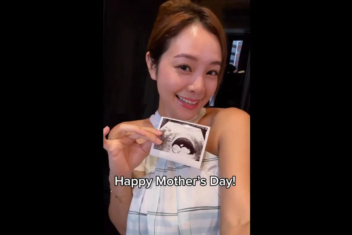 Apple Chan announced on Instagram on May 10 that she is pregnant with her second child.