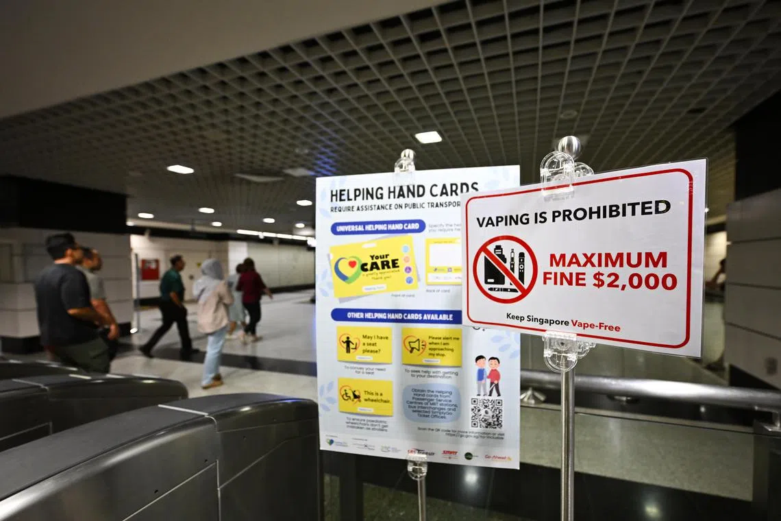 The Land Transport Authority is the latest to join agencies to tackle the vaping menace in Singapore.