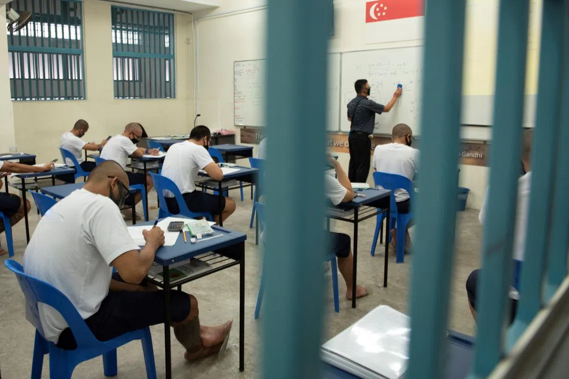 Over the years, the courses offered in prison school have expanded beyond national examinations.