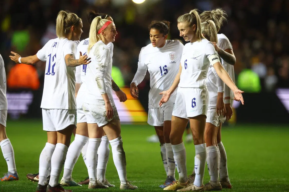 Leah Williamson and her England teammates are changing the colour of their shorts from white to navy blue.