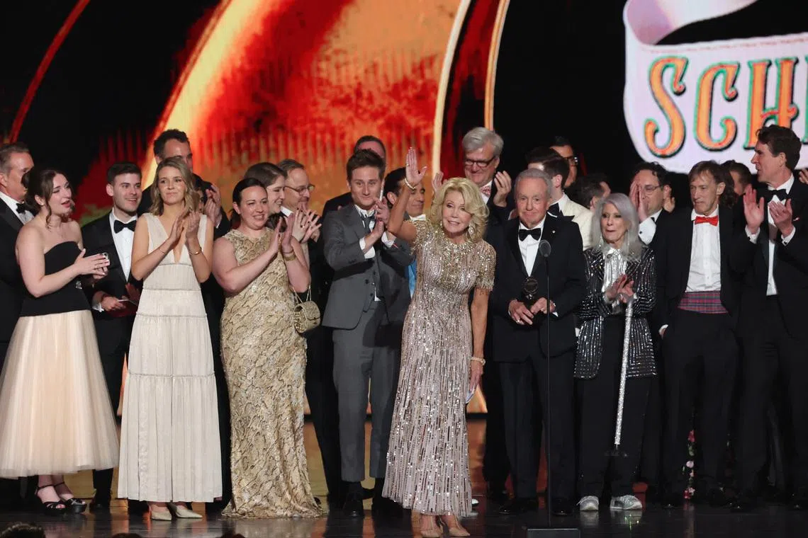 Tony Awards 2026: 'Schmigadoon!' wins best musical | The Straits Times