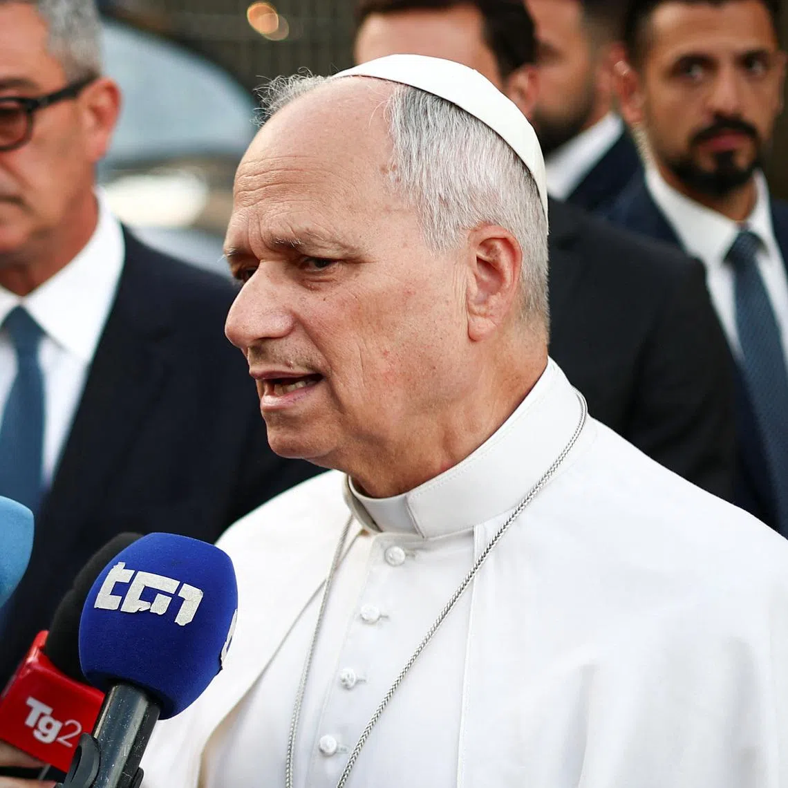 Pope Leo XIV said he hoped the interim deal between the US and Iran will end the conflict for good.