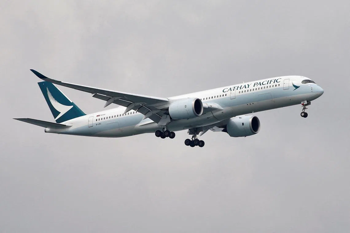 Hong Kong’s Cathay Pacific Airways added more than 52,000 seats as its border with the mainland opened.