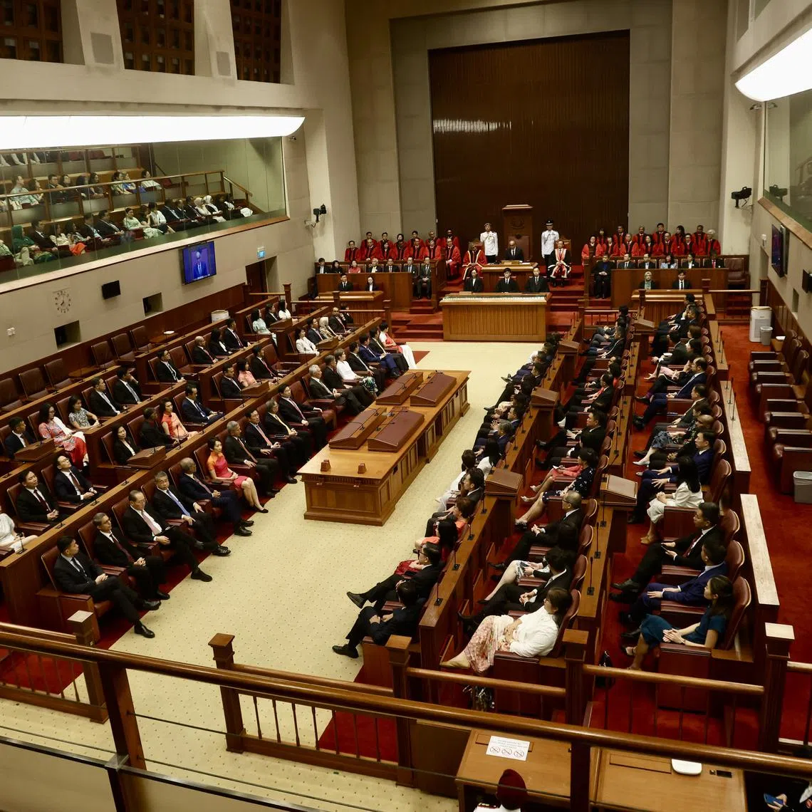 Singapore's 15th Parliament opened on Sept 5.
