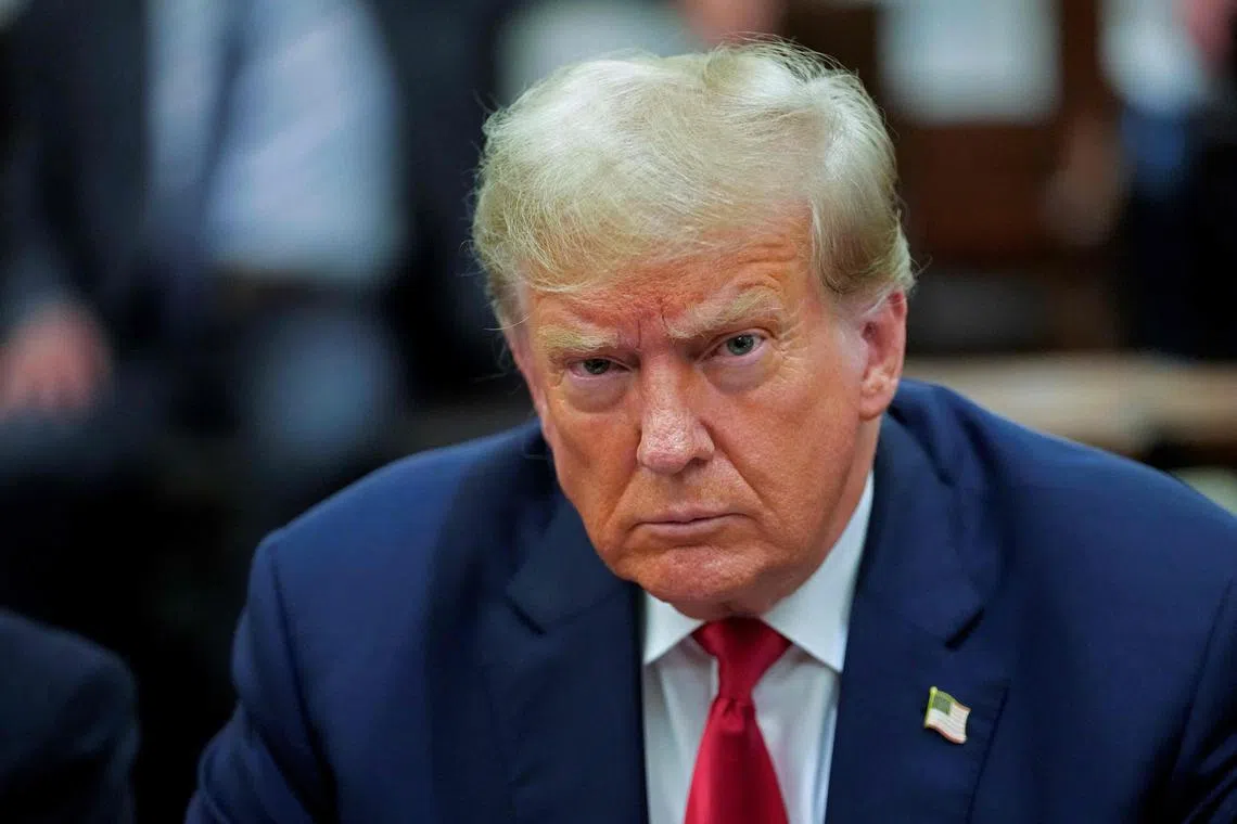 Trump failed to comply with a court order to remove a disparaging social media post about a law clerk.