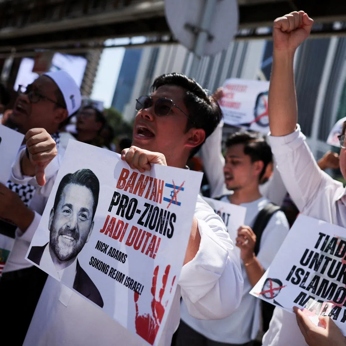 Donald Trump's nomination of Nick Adams as the US ambassador to Malaysia drew a protest in July 2025.