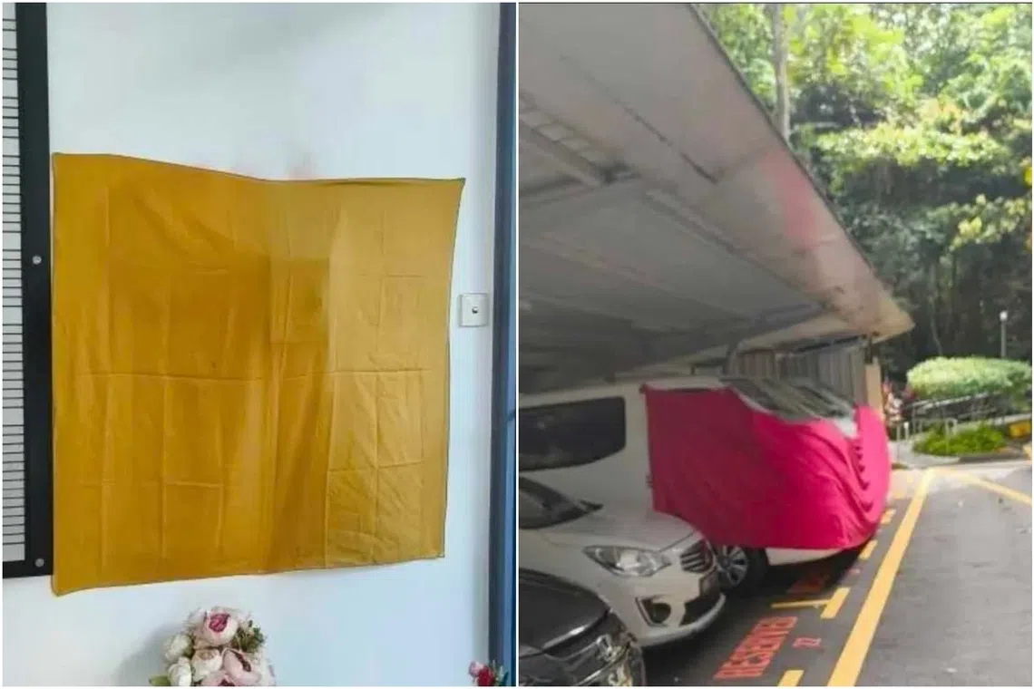 Graffiti was seen on at least three parked vehicles in Salvation Army's Upper Bukit Timah premises.