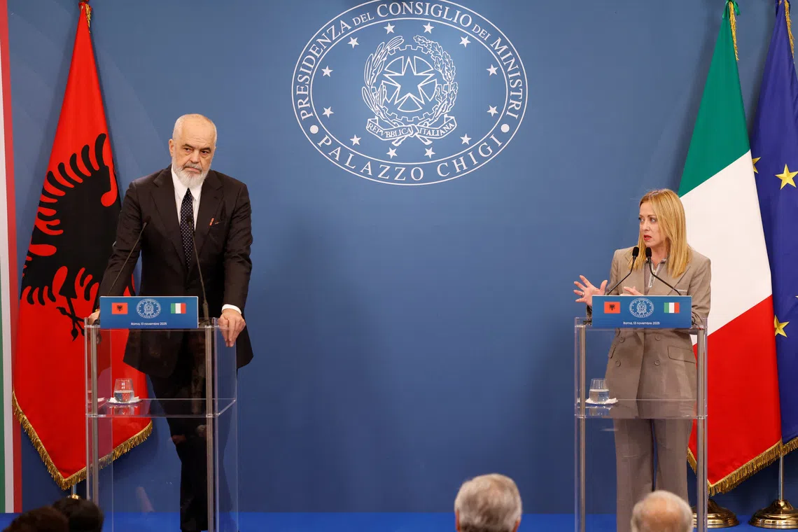 Italy's Meloni vows to press on with Albania migrant camp scheme