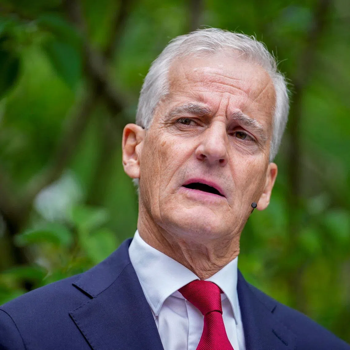 Norway's Prime Minister Jonas Gahr Stoere said the use of AI could lead young children to skip important steps in their education.