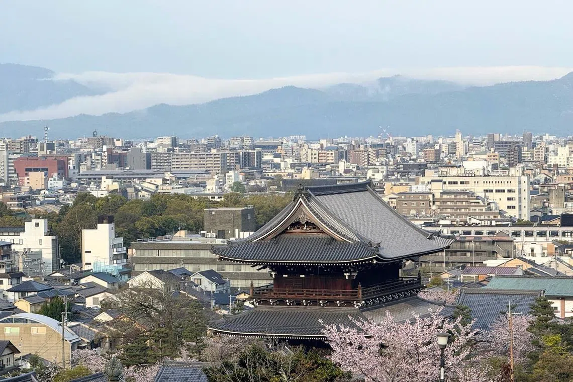Kyoto City sacked the man after he was filmed committing the act by the security camera of his bus in 2022.