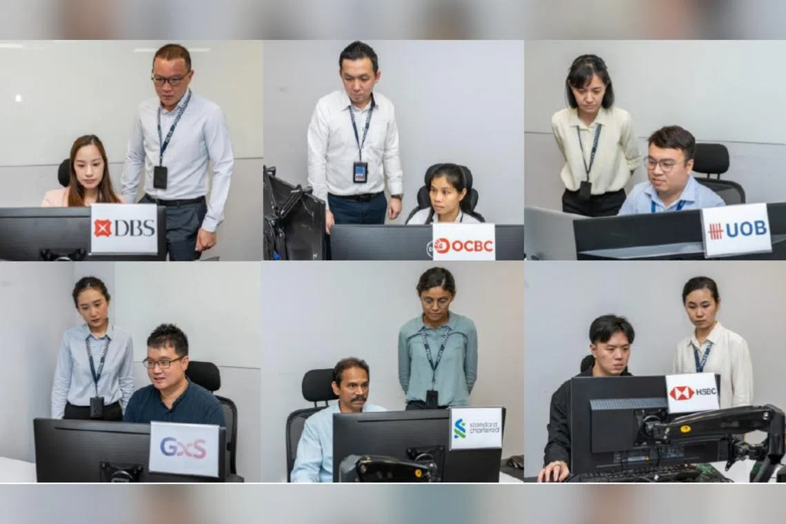 Anti-Scam Centre officers working together with six partnering banks during the two-month-long operation.