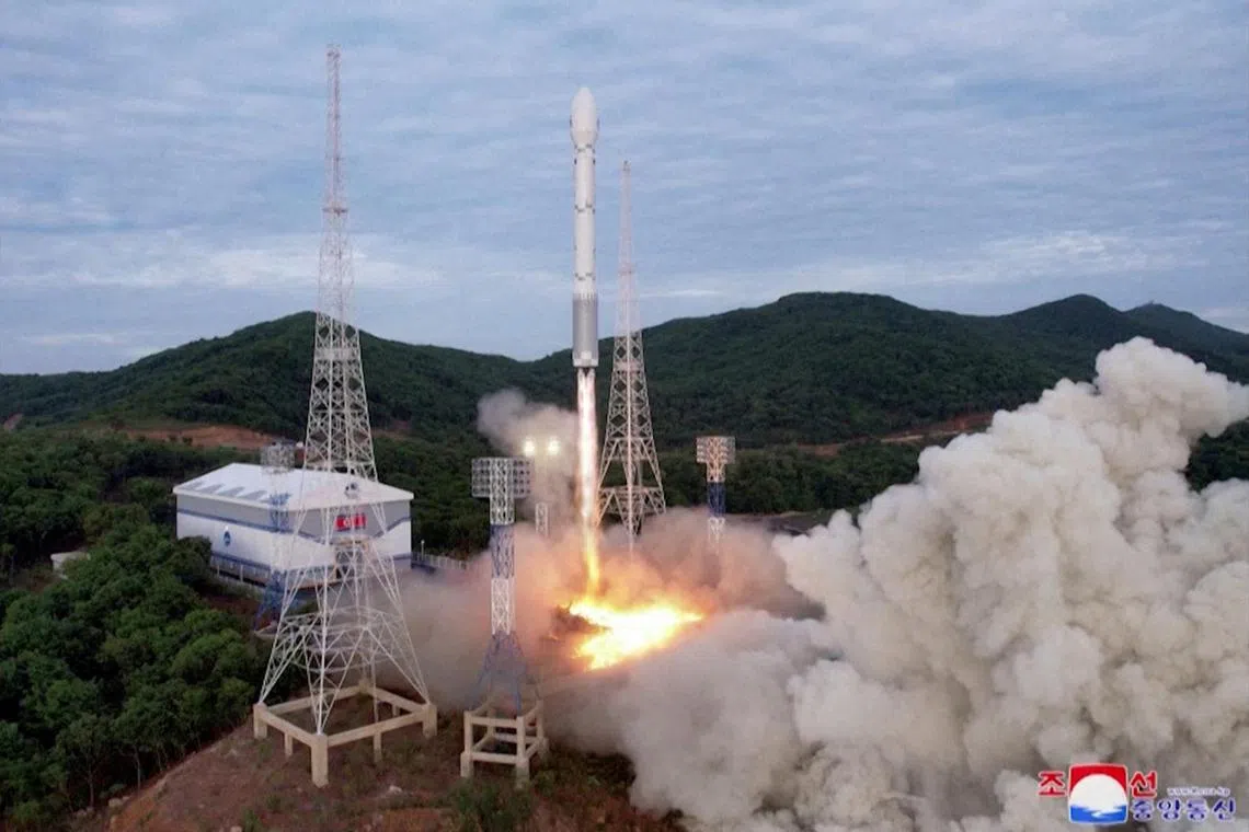 South Korea on Friday announced new sanctions against a North Korean hacking group, Kimsuky, it accused of being involved in the North’s latest satellite launch attempt.