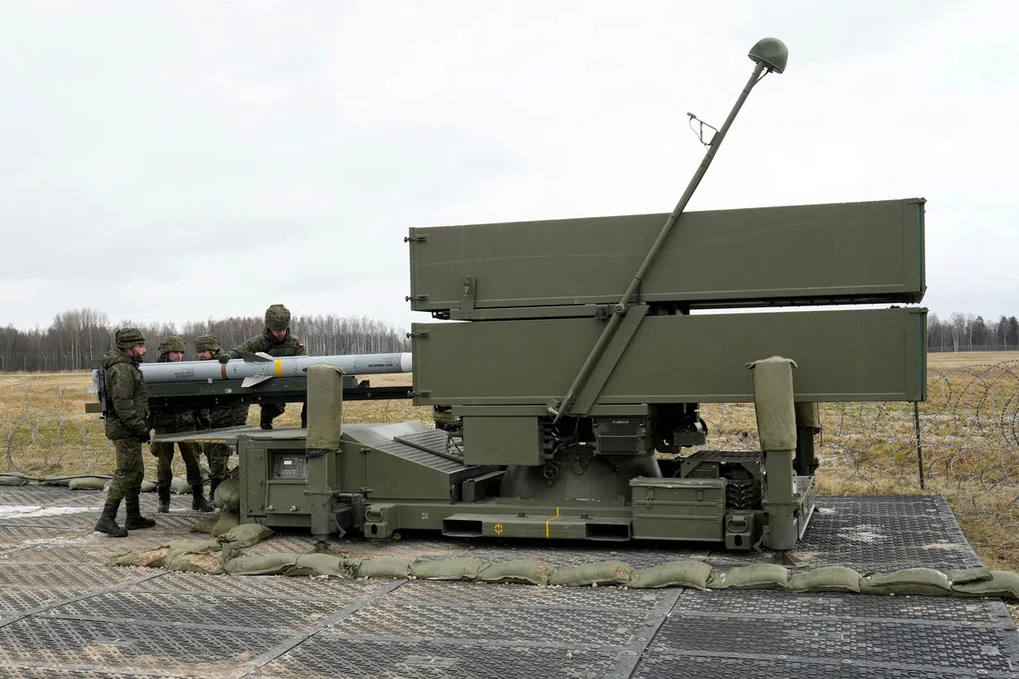 The National Advanced Surface-to-Air Missile System are medium-range missiles currently only operated by Australia and Indonesia in the region.