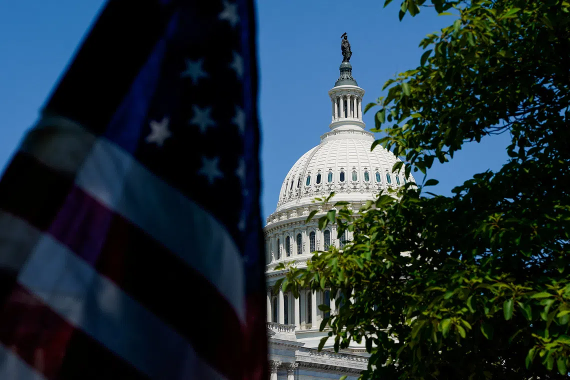 A view of the U.S. Capitol dome, on Capitol Hill in Washington, D.C., U.S., May 20, 2026. REUTERS/Elizabeth Frantz