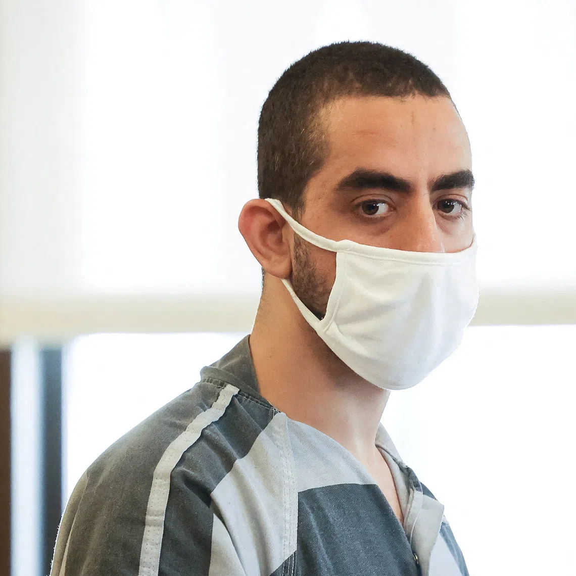 Hadi Matar, 28, was found guilty of attempted murder in New York state court in 2025, and was sentenced to 25 years in prison.
