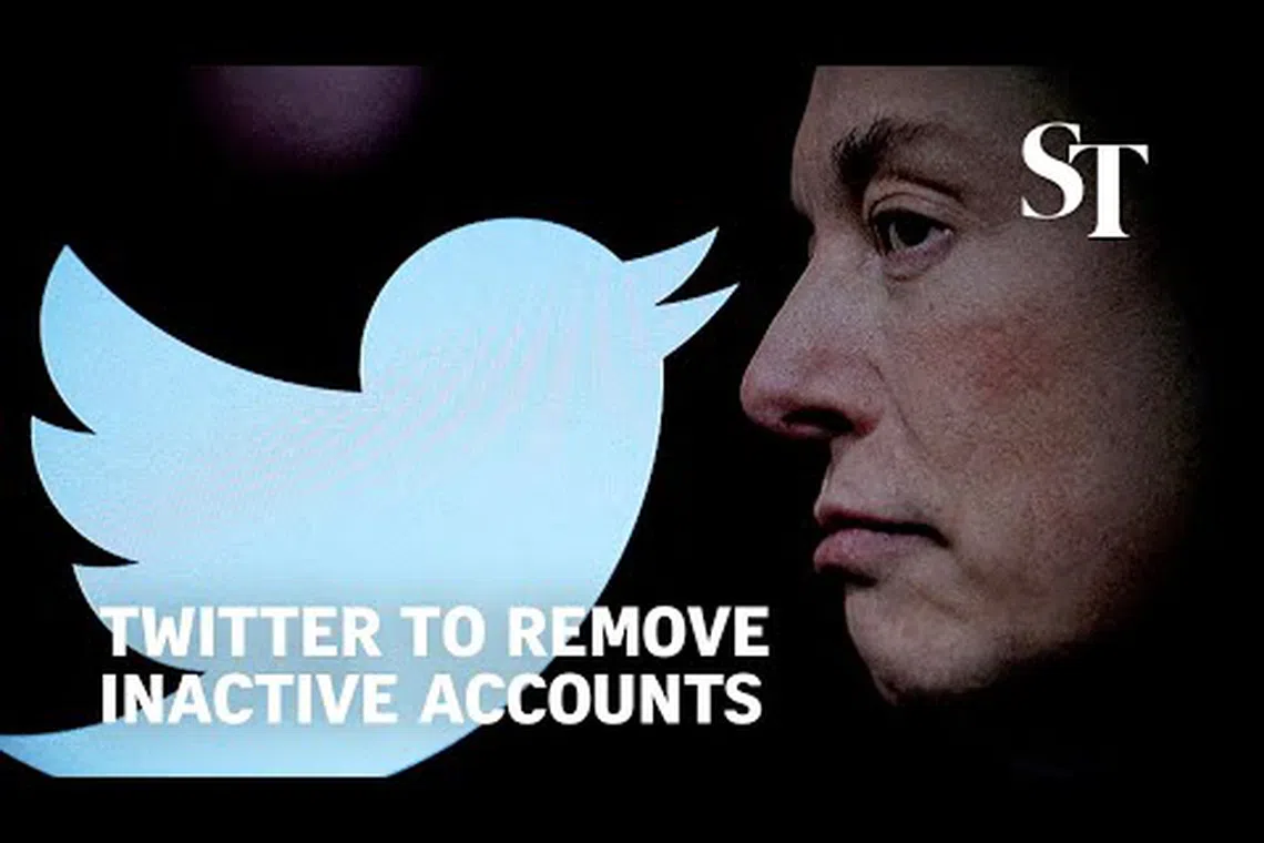 Twitter to remove inactive accounts | The Straits Times