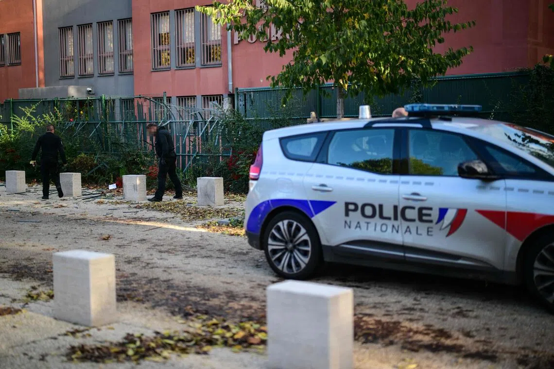 The suspects were detained shortly after using explosives to break into the laboratory in Lyon.