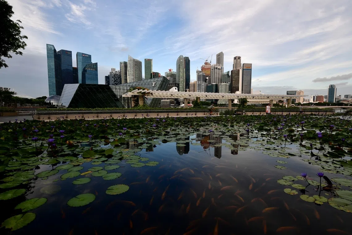 DBS expects Singapore’s real GDP to grow 2.3 per cent a year through 2040. 