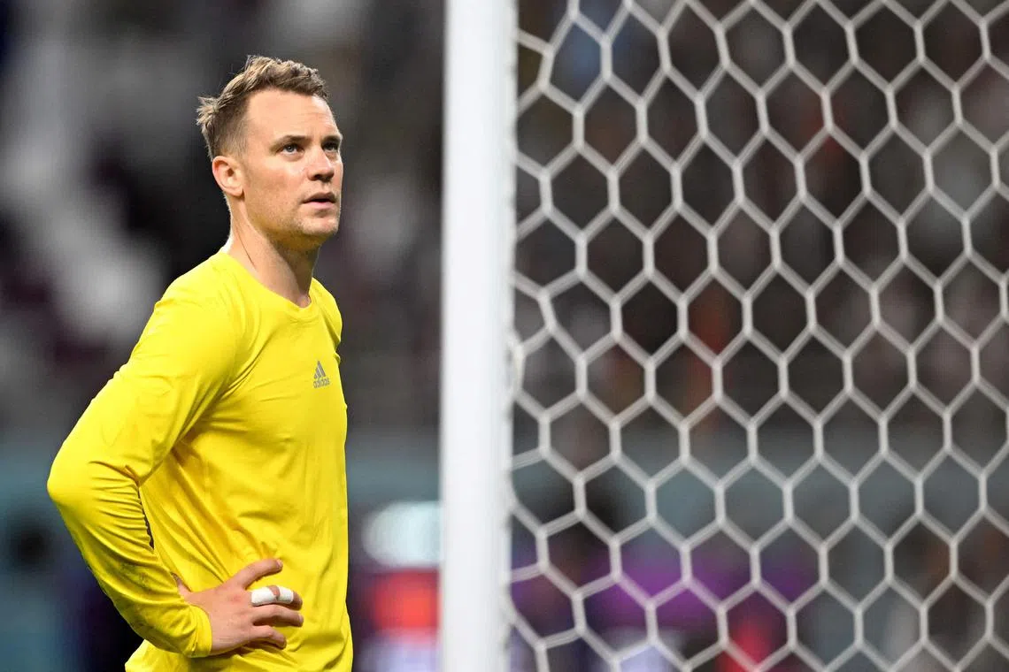 Bayern Munich goalkeeper Manuel Neuer suffered a lower right leg fracture while on a skiing holiday after Germany's World Cup exit. 