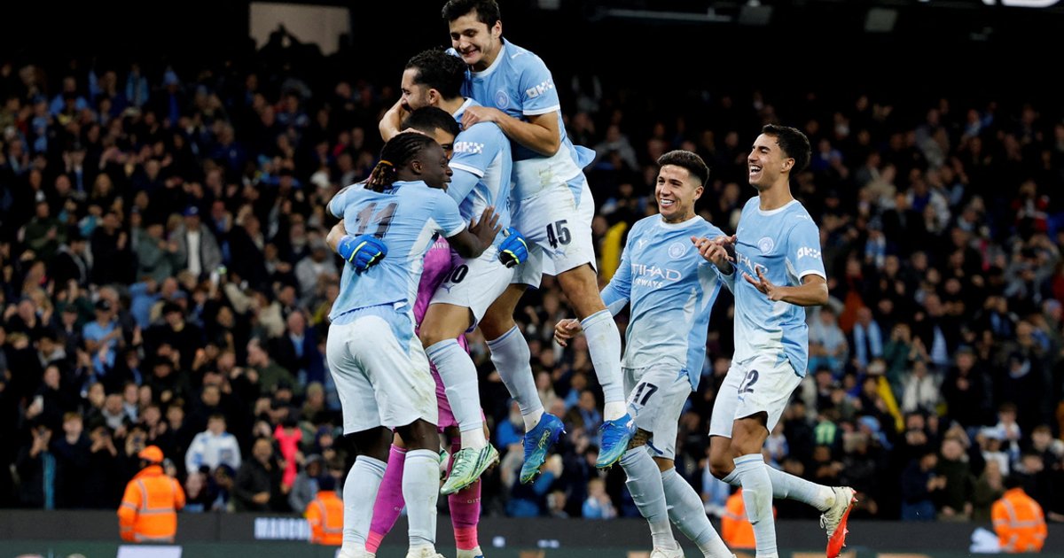 No penalty practice? No problem for Man City in League Cup shoot-out win - The Straits Times
