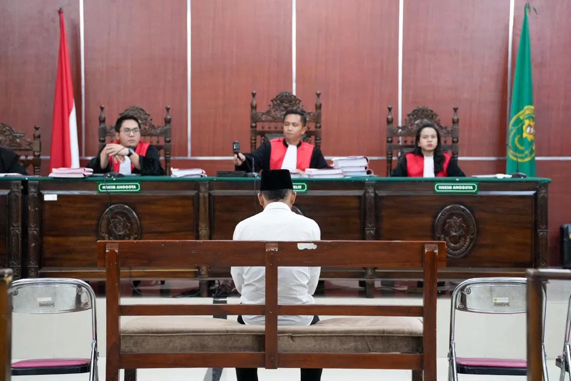 A court in Indonesia’s Banten province sentenced the mastermind of the gang to 12 years in prison and gave five of his co-conspirators 11 years.