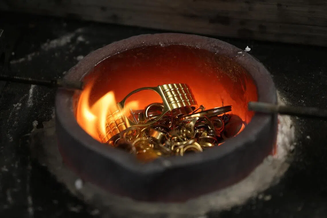 Luxury watches melted down amid soaring gold prices