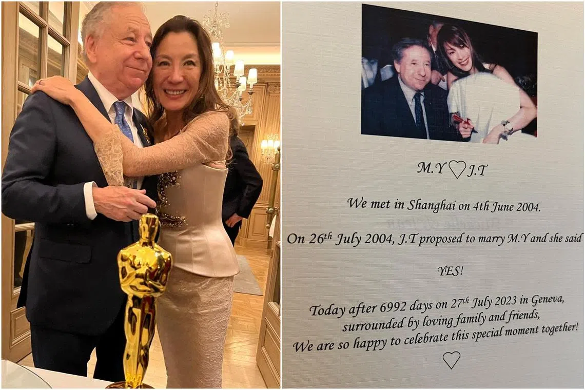 The couple finally made it official and tied the knot on Thursday in Geneva, Switzerland, surrounded by friends and family.