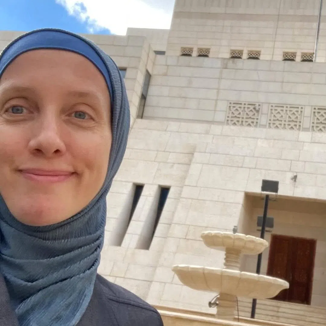 Shelly Kittleson, an American woman journalist who was kidnapped in Baghdad, in a location given as Damascus, Syria, in this image obtained from social media released on December 29, 2025. Shelly Kittleson via Instagram/via REUTERS