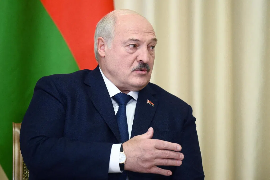 President Alexander Lukashenko allowed Russian forces to use his country as a staging ground for their full-scale invasion of Ukraine.