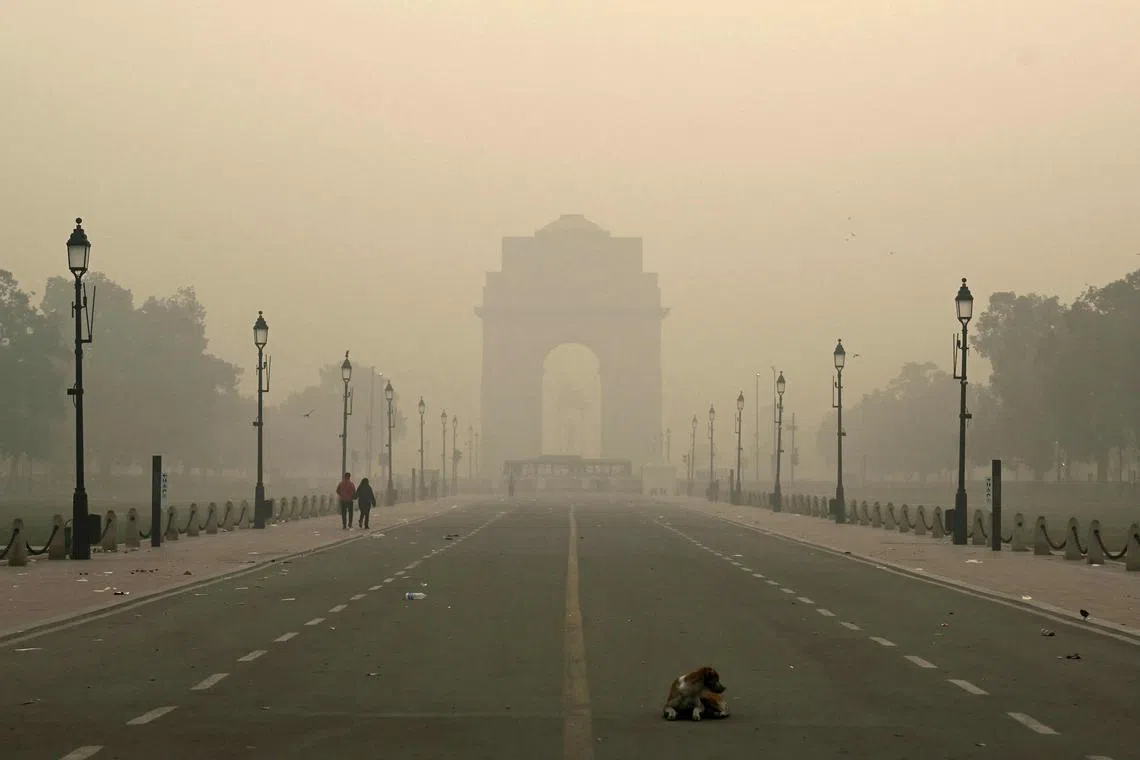New Delhi, ranked the world's most polluted capital for four years in a row by Swiss Group IQAir, has 472 vehicles per thousand population.