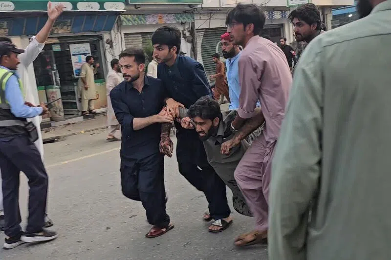 Nine killed in suicide attack during protest in northern Pakistan