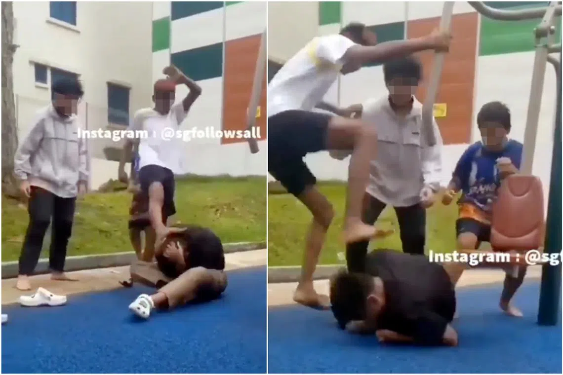 The incident was captured in a 52-second video and circulated online.