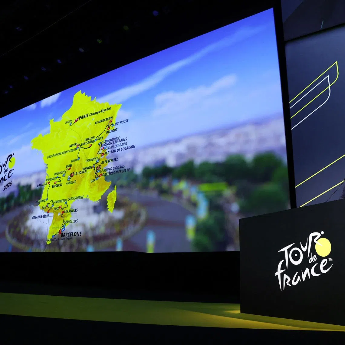 Cycling - Tour de France - 2026 Presentation - Paris, France - October 23, 2025 Tour de France general director Christian Prudhomme during the presentation REUTERS/Gonzalo Fuentes